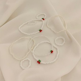 Vòng tay/nhẫn Cherry siêu xinh