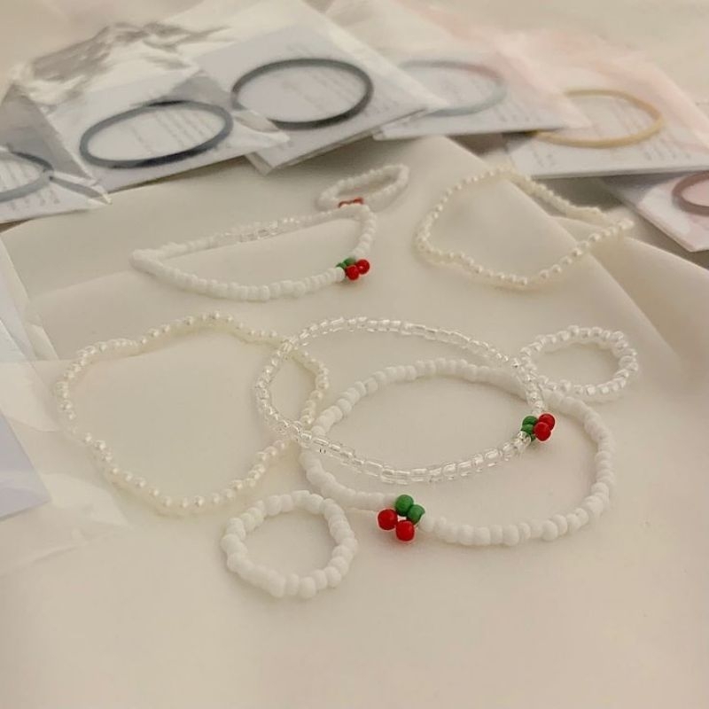 Vòng tay/nhẫn Cherry siêu xinh