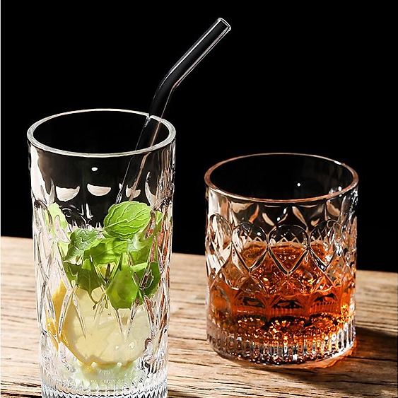 Ly Whiskey - Rock Whiskey Glass - Ly Rock Thủy Tinh 2 Size HỒNG LỘC STORE