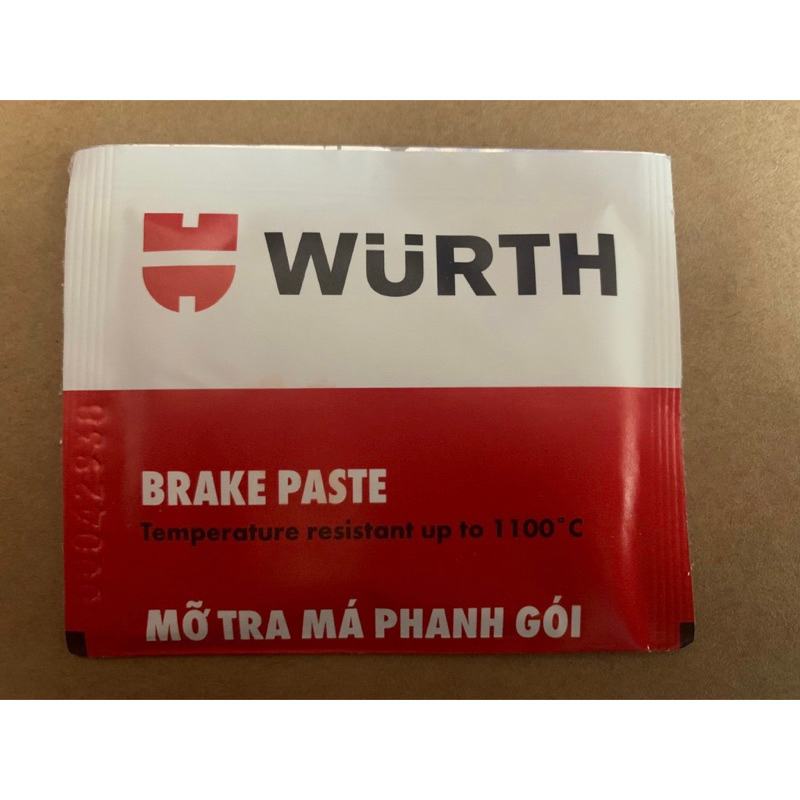 WURTH GÓI MỠ TRA PHANH 5.5g