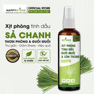 Xịt thơm phòng Sả Chanh đuổi Kiến Ba Khoang 50-100ml - Đuổi muỗi, côn trùng, khử mùi, thơm phòng.HAPPY HOUSE