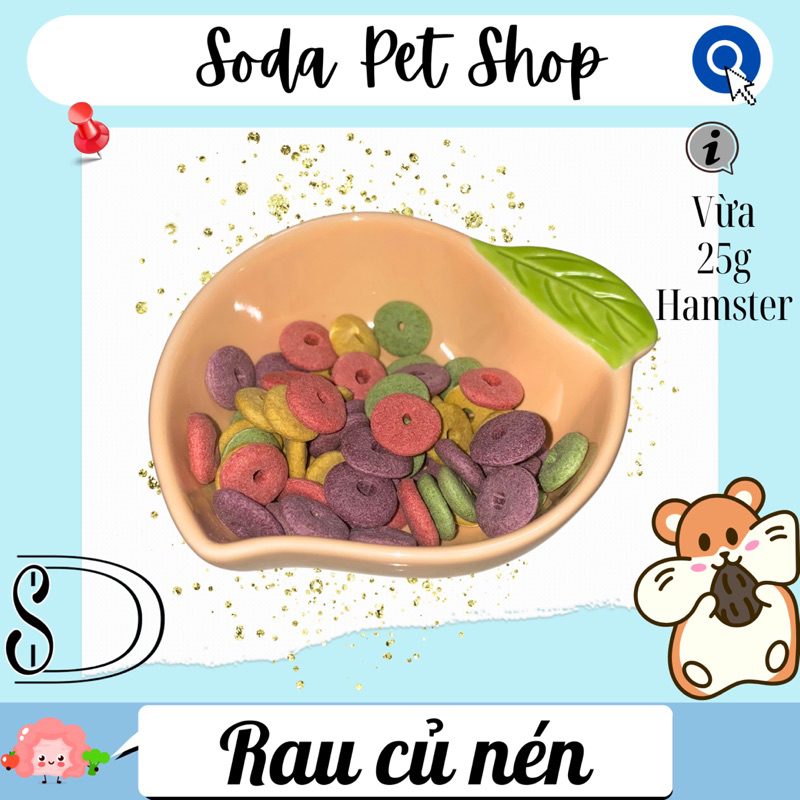 Rau Củ Nén Cho Hamster