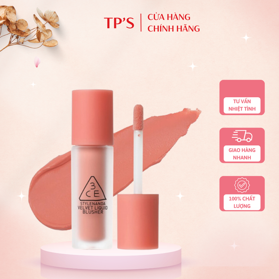 Má Hồng Dạng Kem 3CE Liquid Blusher [ #LikeThat ]