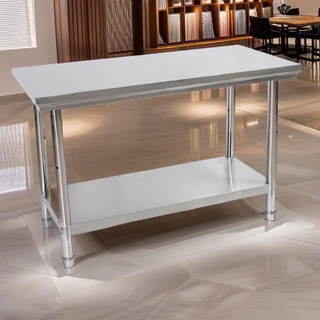 Bàn bếp inox 2 tầng 60/80cm