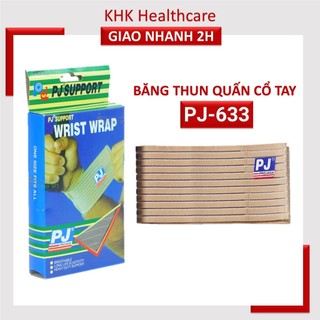Băng Quấn Cổ Tay Thể Thao PJ633, Băng Quấn Cổ Chân Tay Chống Chấn Thương (hộp 1 chiếc)