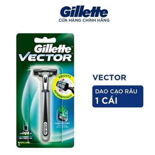Bàn cạo râu gillette vector 2 lưỡi cao cấp