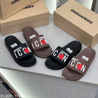 🔥Hot🔥Dép DSQ-ICON Nam Nữ Lá Phong Đỏ Cao Cấp Full Màu Đế Cao 2 Lớp Chống Trơn Trượt, Dép Boy Phố Dsq2 Chống Chơn Trượt