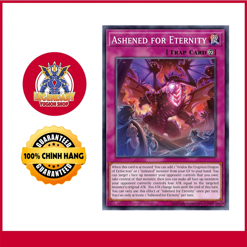 [Thẻ Bài Yugioh Chính Hãng] Ashened For Eternity