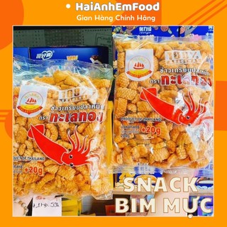 Bánh snack bim bim mực thái lan phồng talaethong gói lớn 220g truyền thống/rong biển