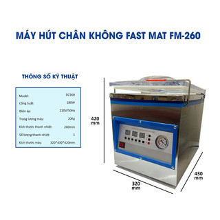 Máy hút chân không công nghiệp DZ 260