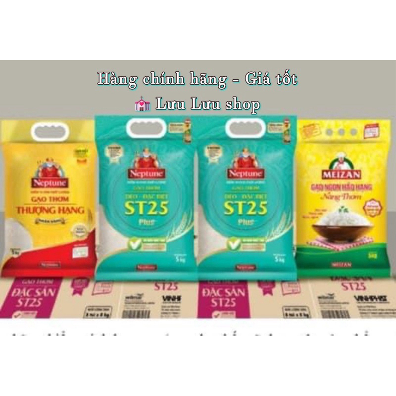 GẠO THƠM DẺO - ĐẶC BIỆT ST25 PLUS NEPTUNE