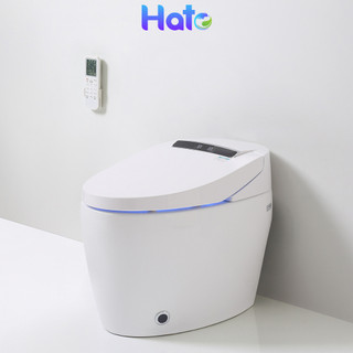 Bồn cầu thông minh ht1 toilet điện tử bệ xí bồn tiêu bồn cầu xịt nước tự động, bệ vệ sinh gia đình sưới nhiệt