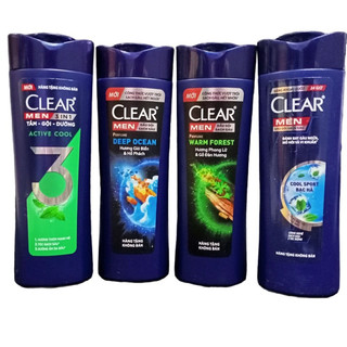 Dầu gội clear men sạch gàu ngứa 340g