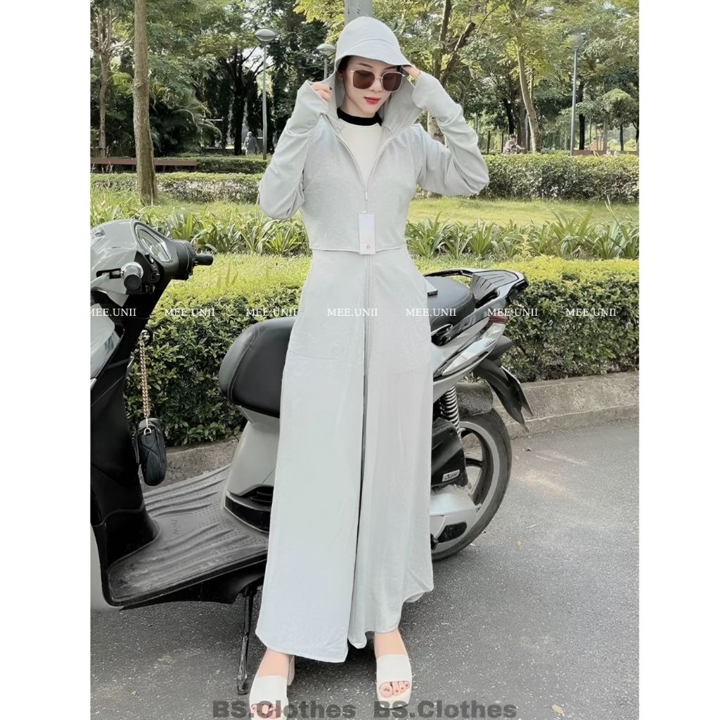 [ Cotton Cao Cấp ] Áo Chống Nắng Toàn Thân Croptop Cao Cấp Vải Umi Cotton Siêu Mịn Co Dãn 4 Chiều Dày Dặn chống tia uv | BigBuy360 - bigbuy360.vn