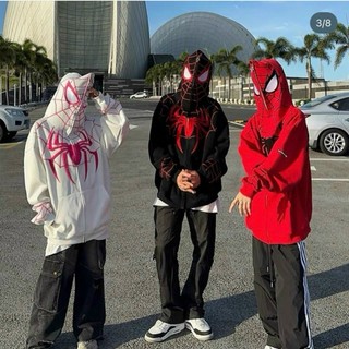Spiderman áo khoác nỉ cosplay spiderman cực hot