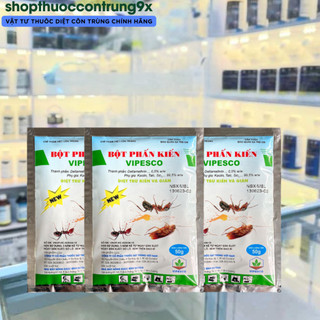 Phấn kiến bột (Gói 50g) - Bột phấn kiến vipesco diệt côn trùng
