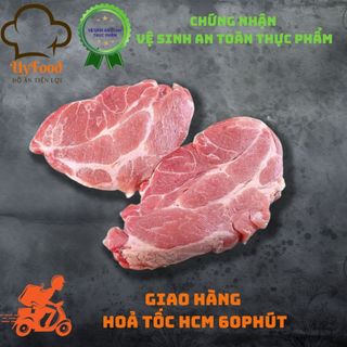 Thịt nạc dăm heo bịch 500g túi hút chân không giao hàng siêu tốc hoả tốc HCM Sài Gòn