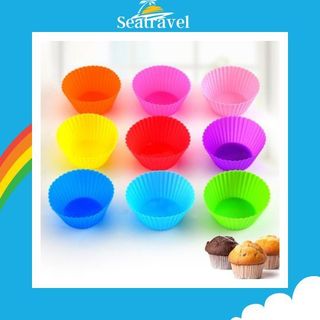 Khuôn bánh muffin silicon đường kính 7cm
