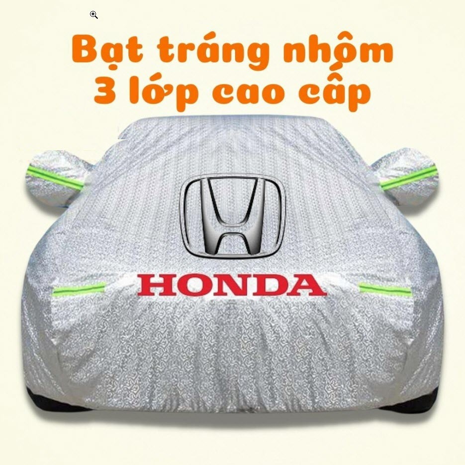 Bạt Phủ Xe Ô Tô Honda CRV, BRIO, CITY, CIVIC, HRV, ACCORD, BRV, JAZZ