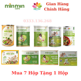[Chính Hãng] Combo 7 Tặng 1 Ngũ Cốc Min Min Các Loại