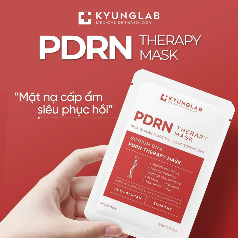 Combo 10-20 miếng mặt nạ KyungLab PDRN therapy Mask (23ml/miếng) - hạn 2028 Hàn Quốc IS3