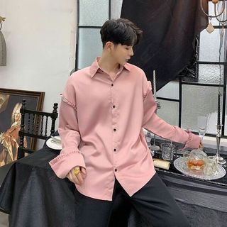 Áo sơ mi form đẹp hàn quốc, chất liệu mềm mại, không nóng, mẫu ngẫu nhiên