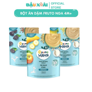 Bột ăn dặm dinh dưỡng gạo sữa - Ăn dặm khởi đầu Fruto Nyanya 200g