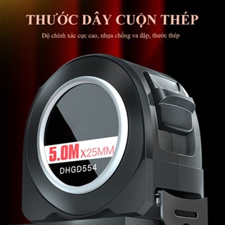 Thước cuộn thép BTOOL thước kéo rút bằng thép không gỉ chống va đập cao cấp chống nước chống mài mòn