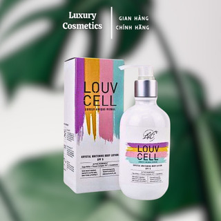 Kem dưỡng trắng da body Louv Cell 250ml -Dưỡng Thể Trắng Da LOUV CELL Crystal Whitening Body Lotion