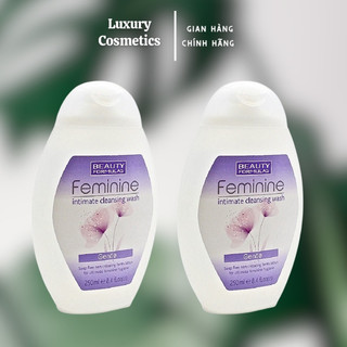 Dung dịch vệ sinh phụ nữ Beauty Formulas 250ml Thái Lan dịu nhẹ