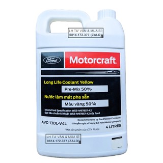 Nước làm động cơ ô-tô Ford chính hãng 4L