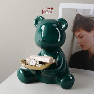 Gấu BEARBRICK Mang Đồ - Decor Trang Trí Nhà Cửa, Tủ, Kệ Quà Tặng