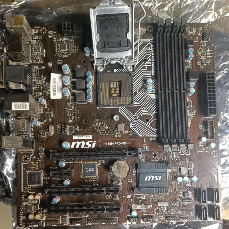 H110M PRO VDHP PLUS MSI main mainboard h110 h110m sk socket 1151 củ