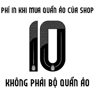 (MUA KÈM QUẦN ÁO CỦA SHOP) Dịch vụ in tên số theo yêu cầu
