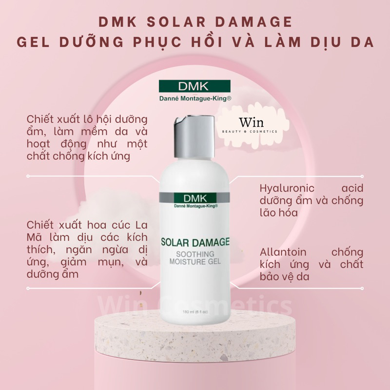 [Hàng công ty] DMK Solar Damage Gel - Gel Dưỡng Phục Hồi Và Làm Dịu Da Hiệu Quả - Wincosmetic