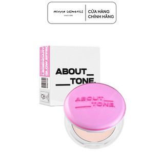 PHẤN PHỦ EGLIPS ABOUT TONE VỎ HỒNG GLOW POWDER PACT