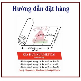 Giấy dán tường có sẳn keo, khổ 90cm
