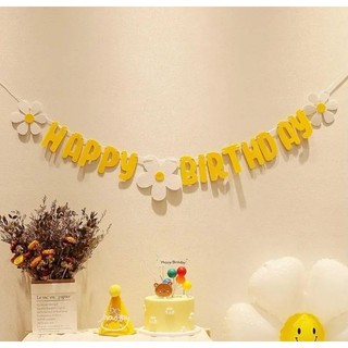 Dây chữ Happy Birthday trang trí sinh nhật