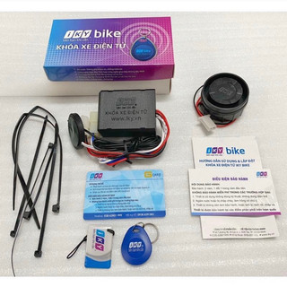 Khóa Chống Trộm Xe Máy, Ổ Khoá Xe Máy Thẻ Từ Thông Minh iky bike