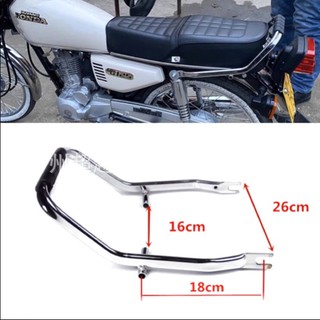 Baga cản sau inox xe cg125 40x26cm