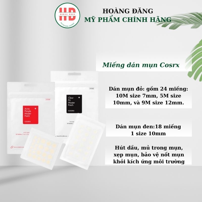 Miếng Dán Mụn Cosrx Clear Fit Master Patch