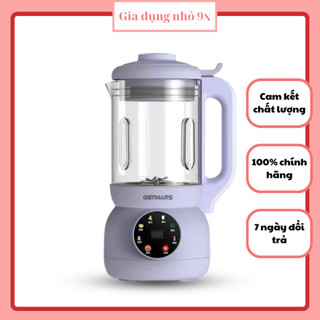 Máy làm sữa hạt OSTMARS thủy tinh 1.2L Cùng 6 chế độ nấu tự động đáy chống dính không bị khê - Bảo hành 1 Năm