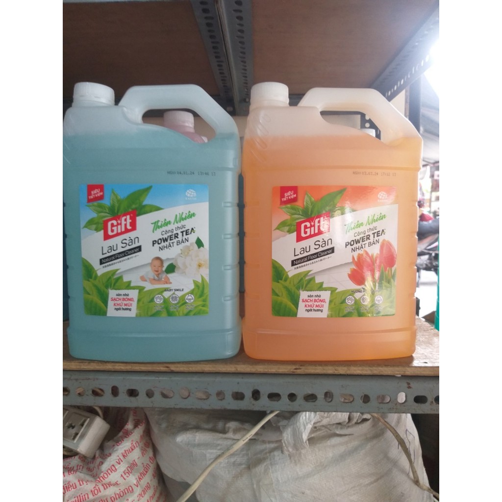 Nước Lau Sàn Gift 3.8kg mẫu mới