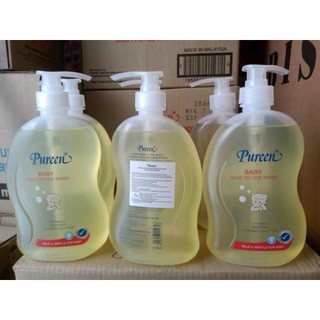 Tắm gội toàn thân cho bé Pureen 750ml