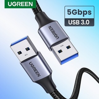 Cáp USB 3.0 to USB Ugreen 10369 10370 10371 90576 US128 80790 80791 (Male to Male,tốc độ 5Gbps)