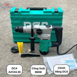 Máy Khoan Đục Bê Tông DCA AZC 04-30 Công Suất 960W 2 Chức Năng Chính Hãng DCA Điện Máy Quyết Trang