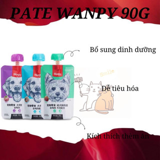 Súp thưởng Wanpy nắp vặn 90g cho chó