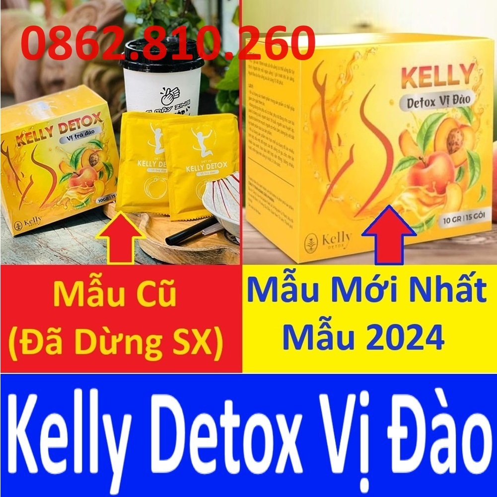 Trà giảm cân vị bí đao kelly detox diet vip
