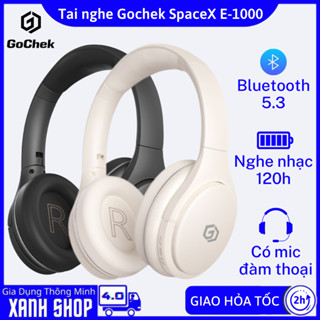 Tai Nghe Bluetooth Chụp Gochek SpaceX E-1000, Âm Thanh Vòm Công Nghệ ANC Chống Ồn, Có Mic Thích Hợp Cho Android, IOS, PC