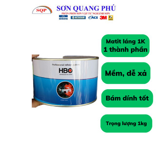 Bả matit trét láng hbo 1 thành phần 1kg độ bám dính tốt, độ mịn cao sonquangphu8856